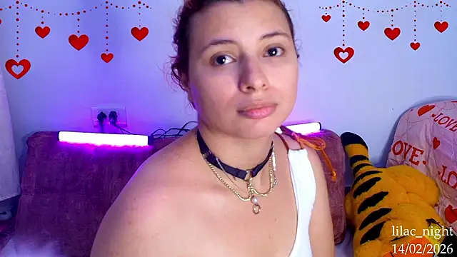 lilac night33 online show from February 14, 2026, 9:15 pm