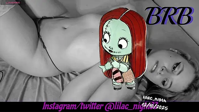 lilac night33 online show from October 12, 2025, 12:28 pm