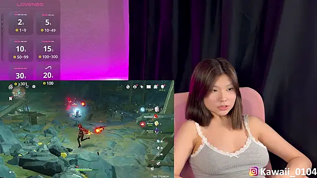 kawaiichaan online show from January 23, 2025, 8:56 pm