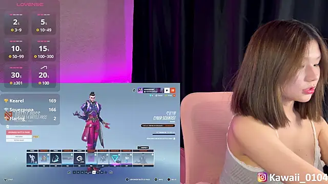 kawaiichaan online show from February 16, 2025, 8:33 pm