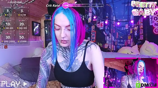 NekoCyber online show from October 22, 2025, 5:07 am