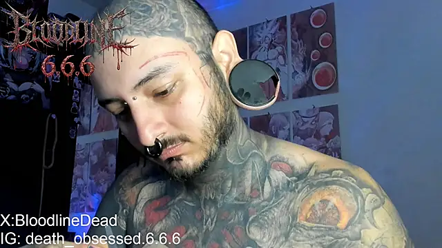 DEATHINK666XX online show from January 15, 2026, 4:21 pm