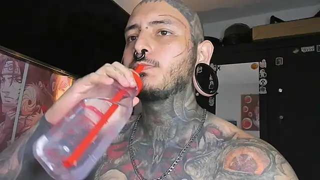 DEATHINK666XX online show from February 16, 2025, 2:20 am