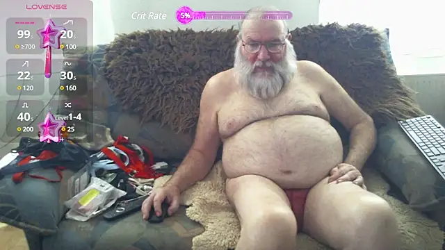 SexySantaC online show from February 17, 2025, 8:38 pm