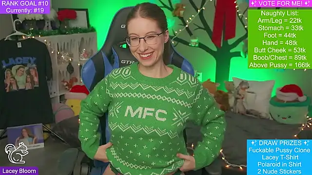 TheLaceyBloom online show from December 24, 2024, 1:27 am