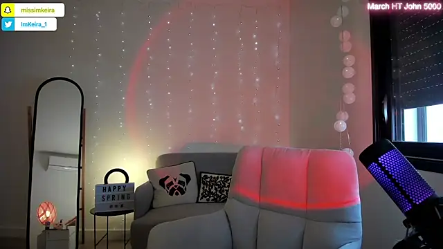 ImKeira online show from March 6, 2026, 11:05 am