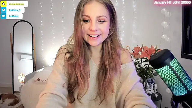 Snapshot of ImKeira chatting on January 18, 2026, 8:01 pm ImKeira online show from January 18, 2026, 8:01 pm