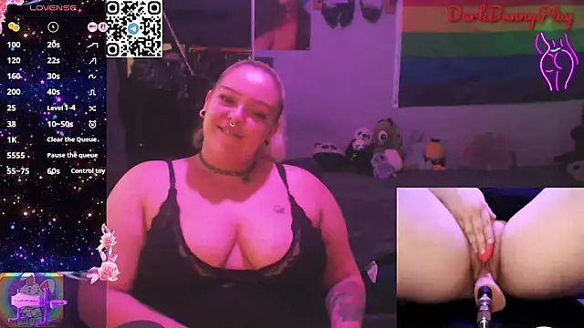 DarkBunnyPlay online show from December 3, 2025, 8:36 am